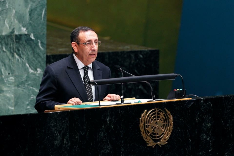 Participation de M. Amrani au débat de haut niveau de l\'Assemblée générale de l\'ONU sur