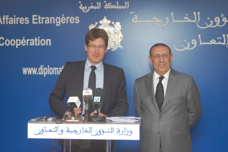 Visite du Ministre Délégué Français chargé du Développement,M. Pascal Canfin.