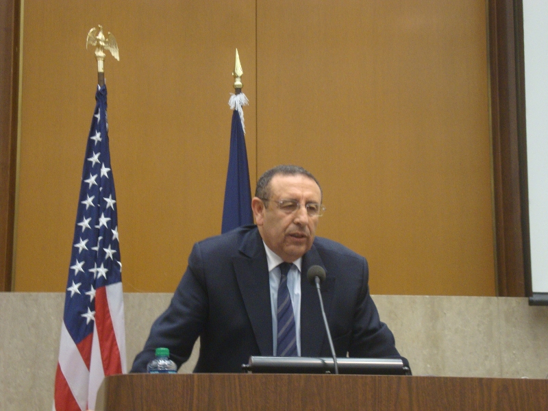 M. Amrani au siège du département d\'Etat à Washington