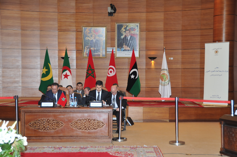 31ème session des ministres des Affaires étrangères de l\'UMA à Rabat