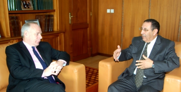 Visite du Président du groupe d’amitié parlementaire Maroc- Royaume-Uni,M. Ian Liddell-Grainger.
